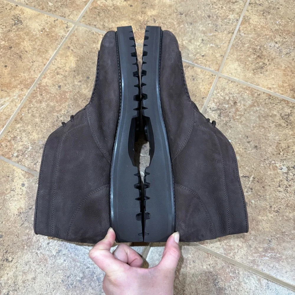 NWOB John Lobb Suede Chukka Boots Brown Mens 12 M Field Boot Luxury Designer